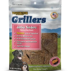 Savory Prime Girllers Salmon Jerky Tenders Treats For Dogs