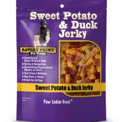 Savory Prime Sweet Potato & Duck Jerky Treats For Dogs