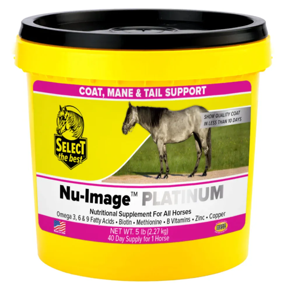 Select The Best Nu-Image Platinum Coat, Mane & Tail Support for Horses