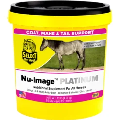 Select The Best Nu-Image Platinum Coat, Mane & Tail Support for Horses