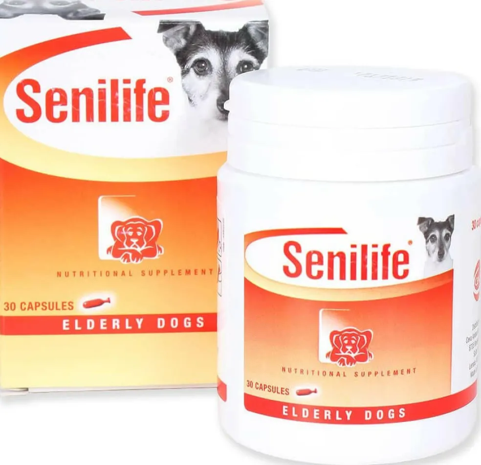 Senilife for Elderly Dogs - Cognitive Support & Brain Health Supplement