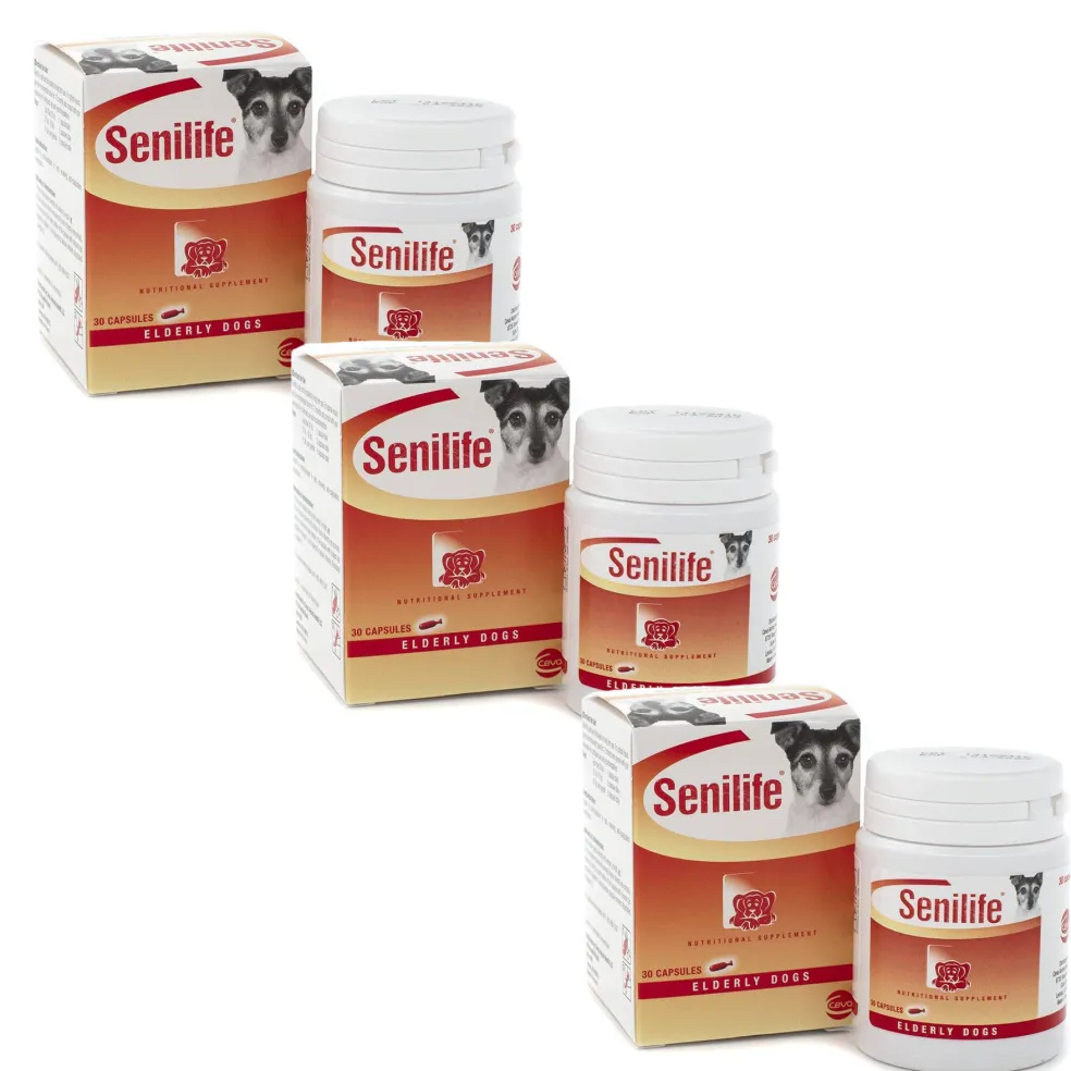 Senilife for Elderly Dogs - Cognitive Support & Brain Health Supplement