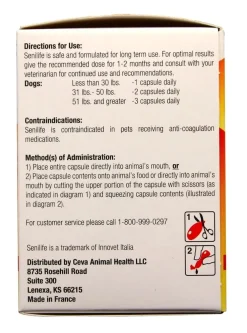 Senilife for Elderly Dogs - Cognitive Support & Brain Health Supplement