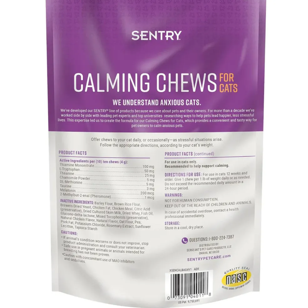 Sentry Calming Chews for Cats (4 oz)