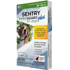 Sentry Fiproguard Plus Topical Flea & Tick Treatment for Dogs 23-44 lbs