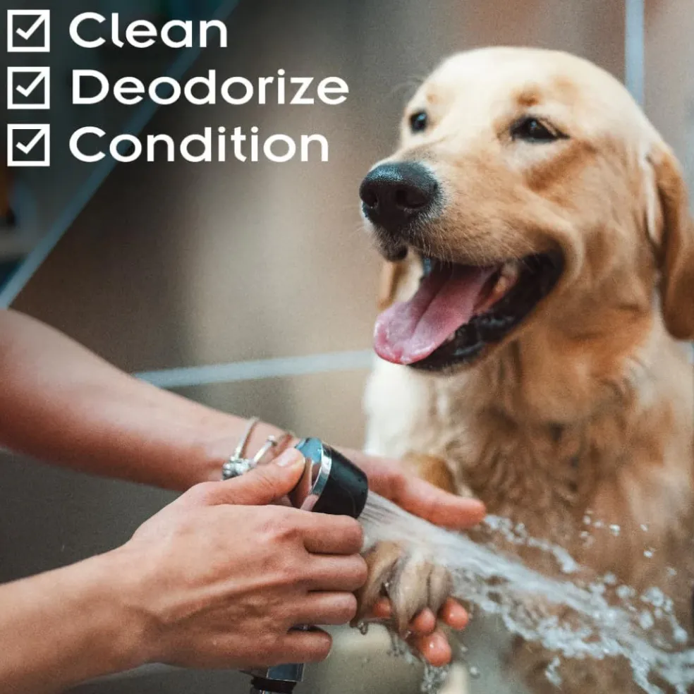 Sentry Flea & Tick Shampoo for Dogs- Sun Washed Linen Scent (18 oz)