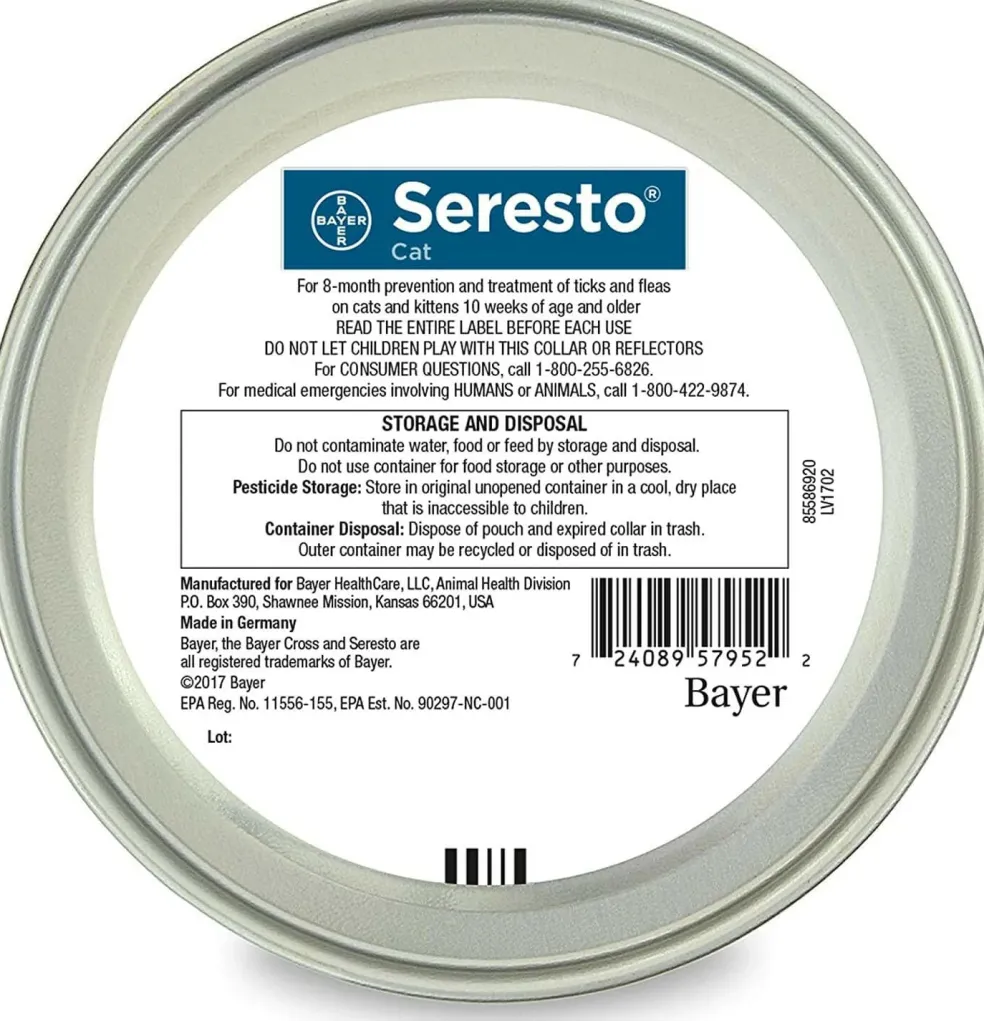 Seresto Flea & Tick Collar for Cats