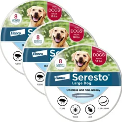 Seresto Flea & Tick Collar for Large Dogs, Over 18 lbs