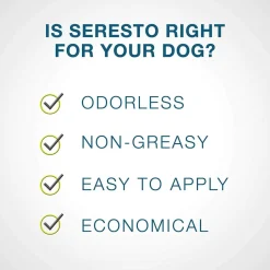 Seresto Flea & Tick Collar for Large Dogs, Over 18 lbs