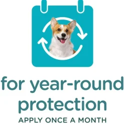 Sergeant’s Guardian Flea & Tick Topical Treatment for Small Dogs, 7-33 lbs, 3 Doses
