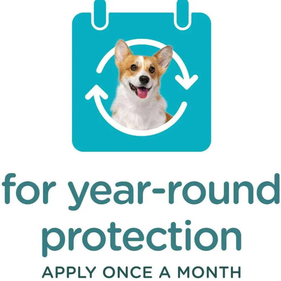 Sergeant's Guardian Flea & Tick Topical Treatment for Medium Dogs, 33–66lbs, 3-Month Supply