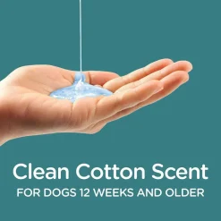 Sergeant's Guardian Flea & Tick Shampoo for Dogs, Clean Cotton Scent, 18-oz