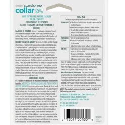Sergeant's Guardian Pro Flea & Tick Collar for Cats, Fresh Scent, 1 Count