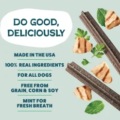 Shameless Pets A Cluck A Day Dental Sticks Treats For Dogs (7.2 oz)