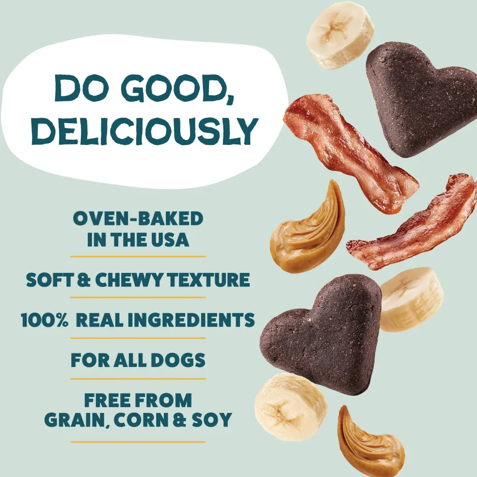 Shameless Pets Bananas For Bacon Soft Baked Dog Treats (6 oz)