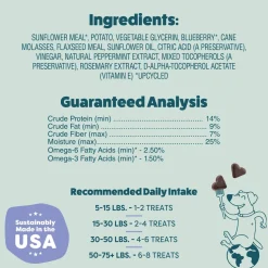 Shameless Pets Blueberried Treasure Soft Baked Treats For Dogs (6 oz)