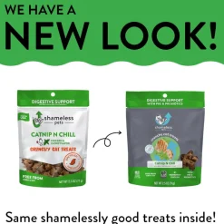 Shameless Pets Catnip N Chill Crunchy Treats for Cats (2.5 oz)
