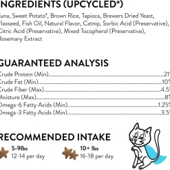 Shameless Pets Crunchy Treats Catnip N Chill, Tuna & Catnip Recipe For Cats (2.5 oz)