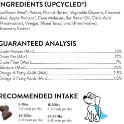 Shameless Pets Peanut Butter Apeel Soft Baked Treats For Dogs (6 oz)