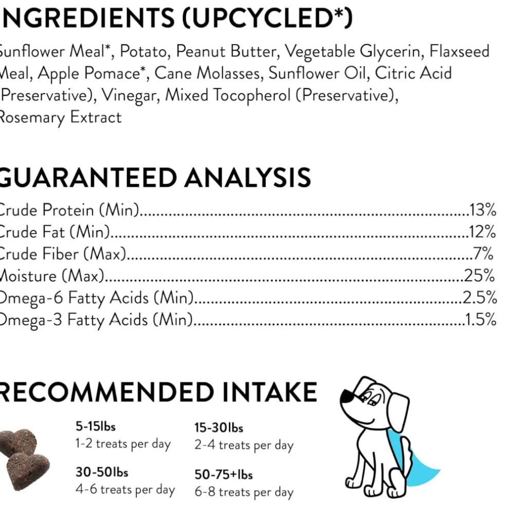 Shameless Pets Peanut Butter Apeel Soft Baked Treats For Dogs (6 oz)