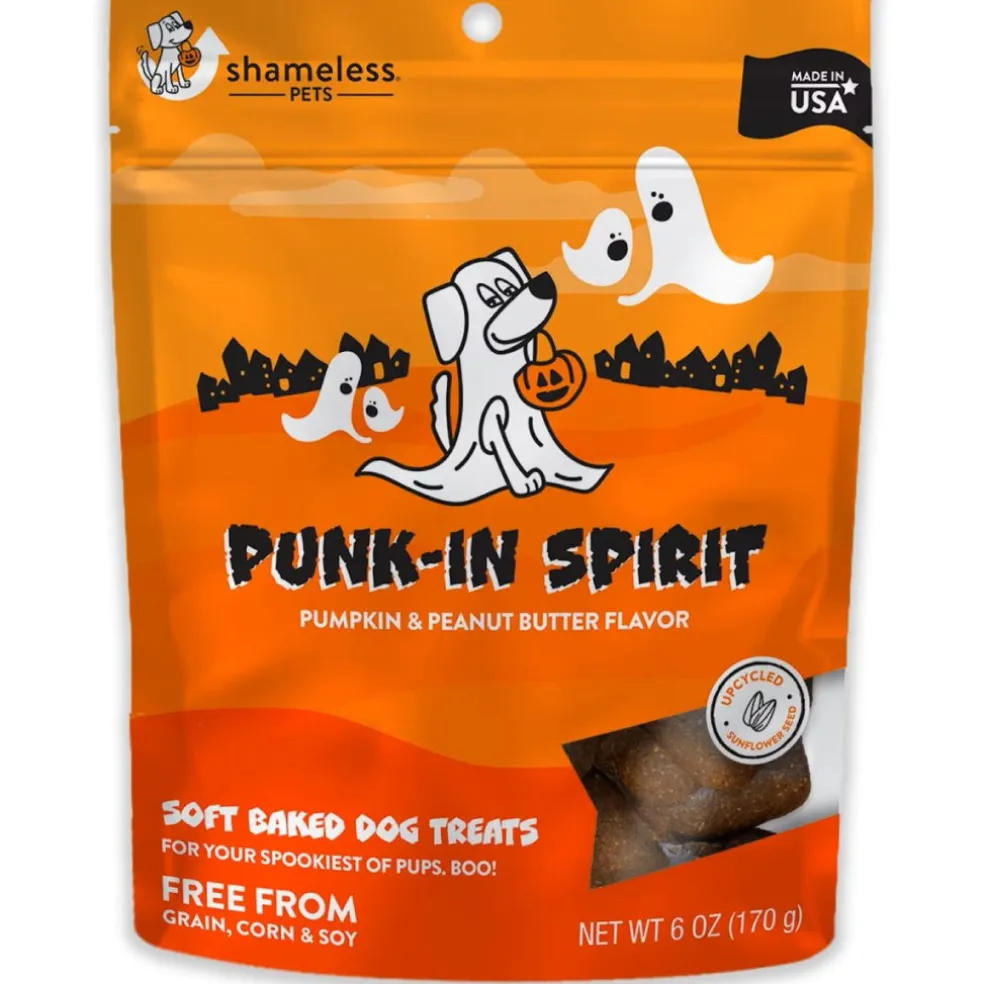 Shameless Pets Punk-In Spirit Soft Baked Treats For Dogs (6 oz)