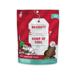 Shamless Naughty Hump of Coal Carob & Peanut Butter Soft Baked Dog Treats (6 oz)