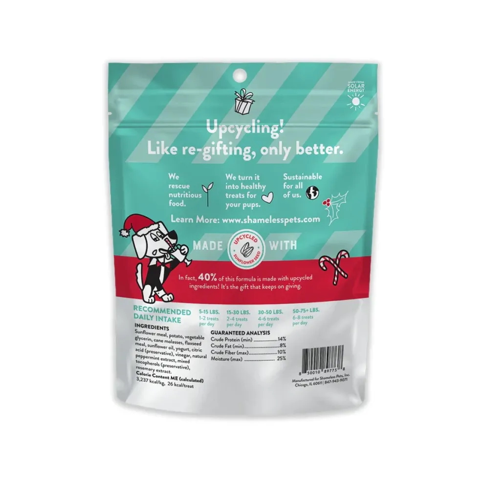 Shamless Santa's Yelpers Peppermint & Yogurt Soft Baked Treats For Dogs (6 oz)