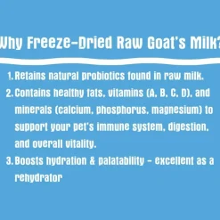 Shepherd Boy Farms Freeze Dried Raw Goat's Milk