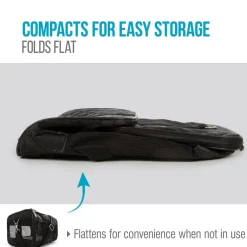 Sherpa Deluxe Airline Approved Soft Sided Dog & Cat Carrier, Black
