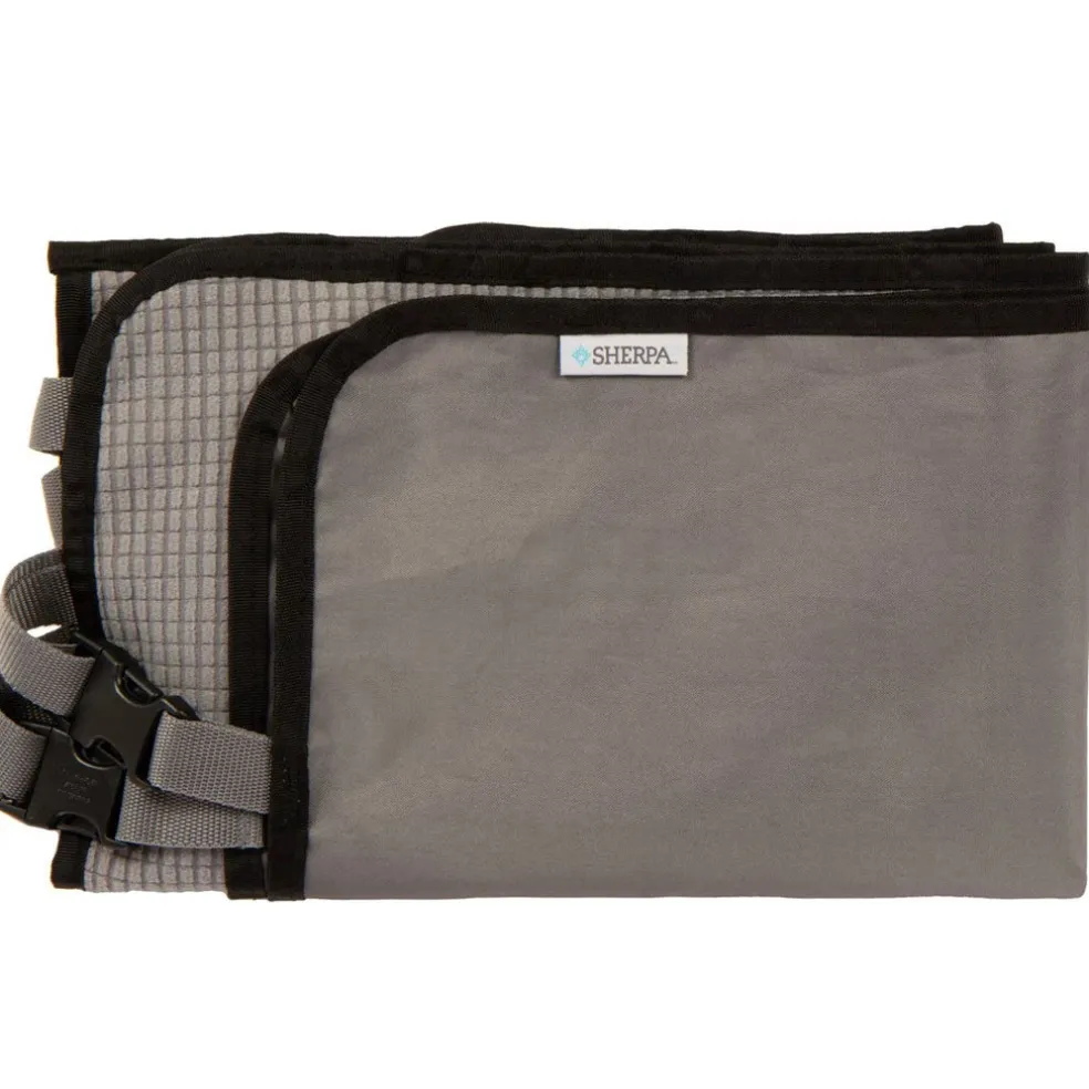 Sherpa Quiet Ride 2-In-1 Auto Seat Protector, Gray