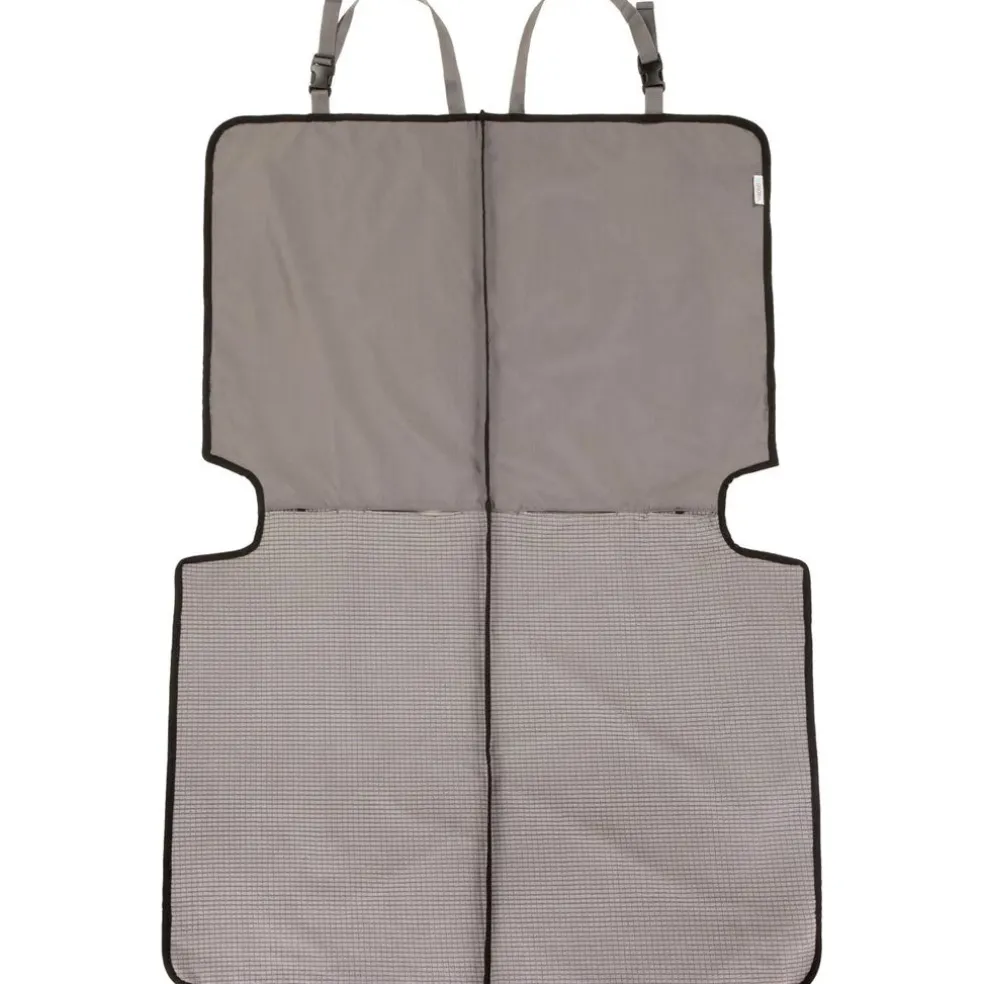 Sherpa Quiet Ride 2-In-1 Auto Seat Protector, Gray