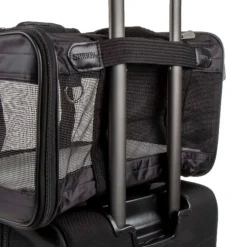 Sherpa's Pet Trading Company Original Deluxe Black Pet Carrier