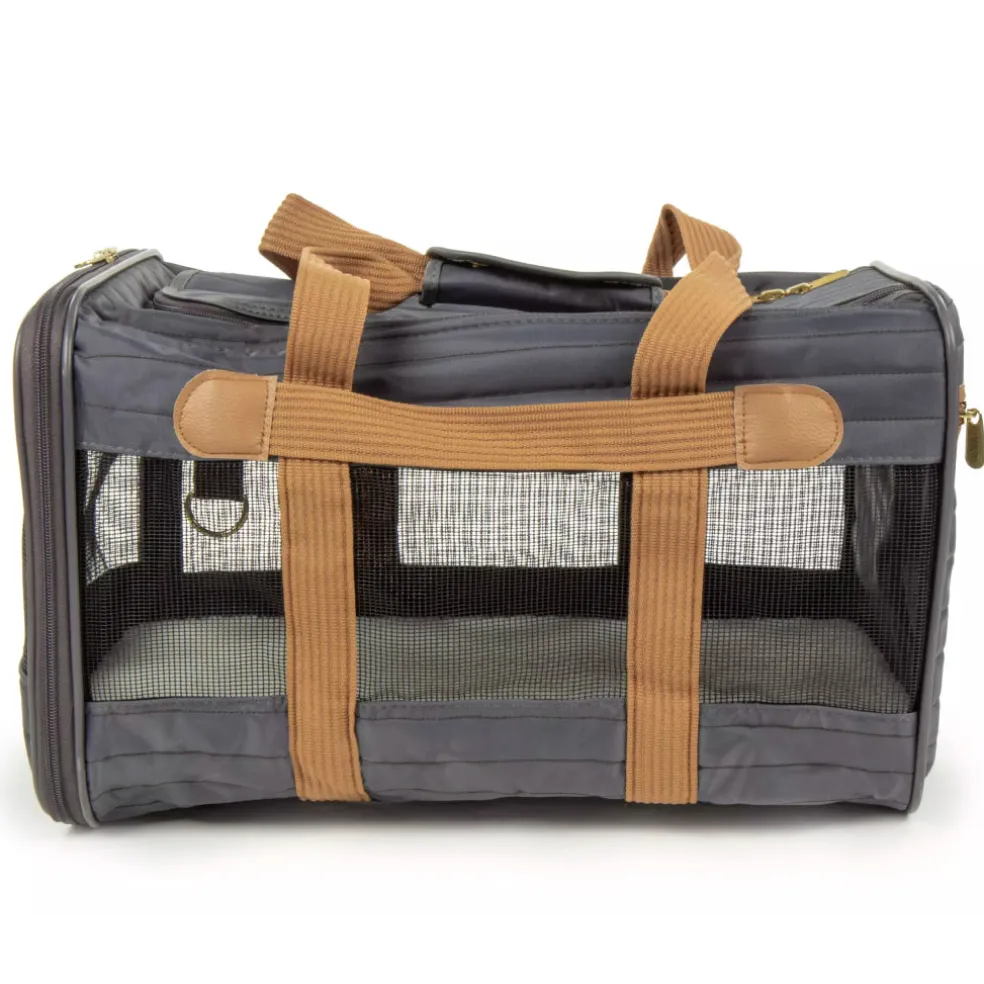 Sherpa's Pet Trading Company Original Deluxe Black Pet Carrier