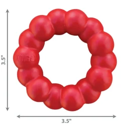 Shop KONG Ring Natural Rubber Chew Toy For Dogs (S/ M Size)