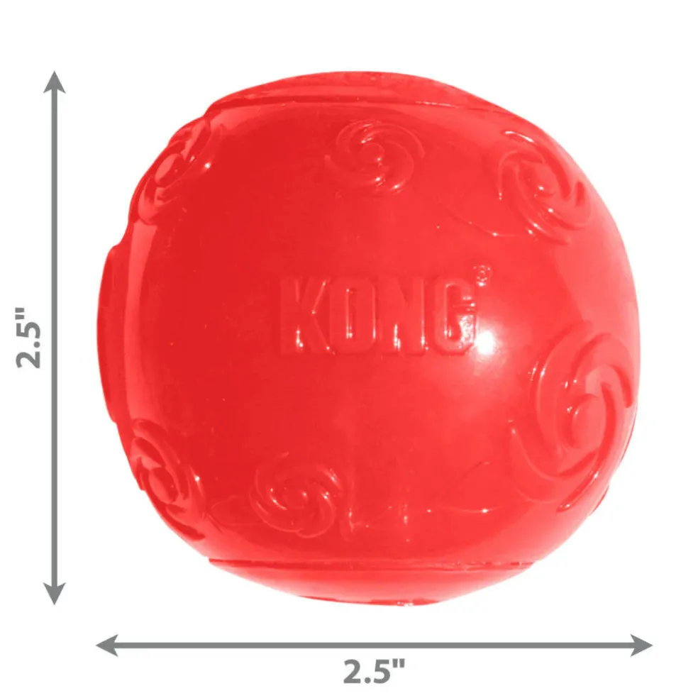Shop Kong Squeezz Ball Dog Toy For Chewing - HardyPaw