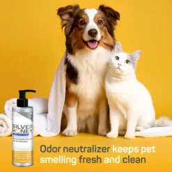 Silver Honey Skin & Coat Care Shampoo with Odor Neutralizer for Dogs & Cats (16 oz)