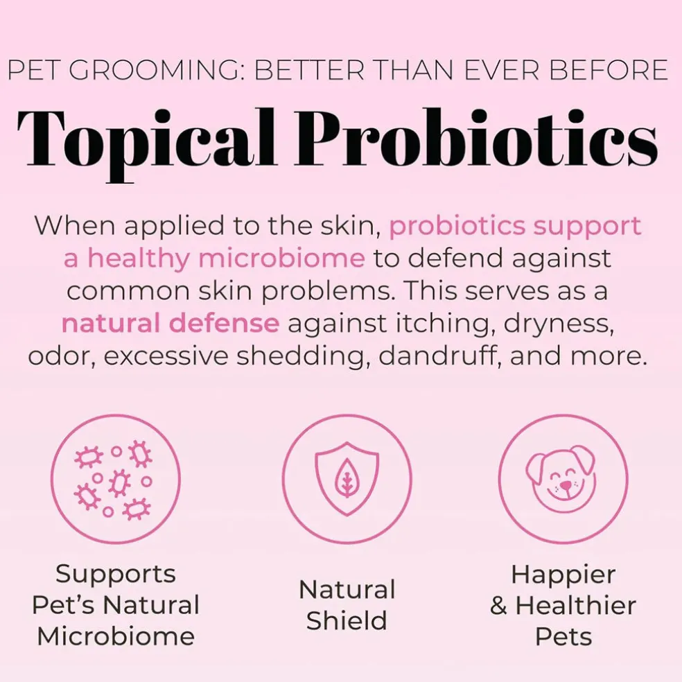 Skout's Honor Happy Puppy Probiotic & Dog Shampoo & Conditioner, 16-oz