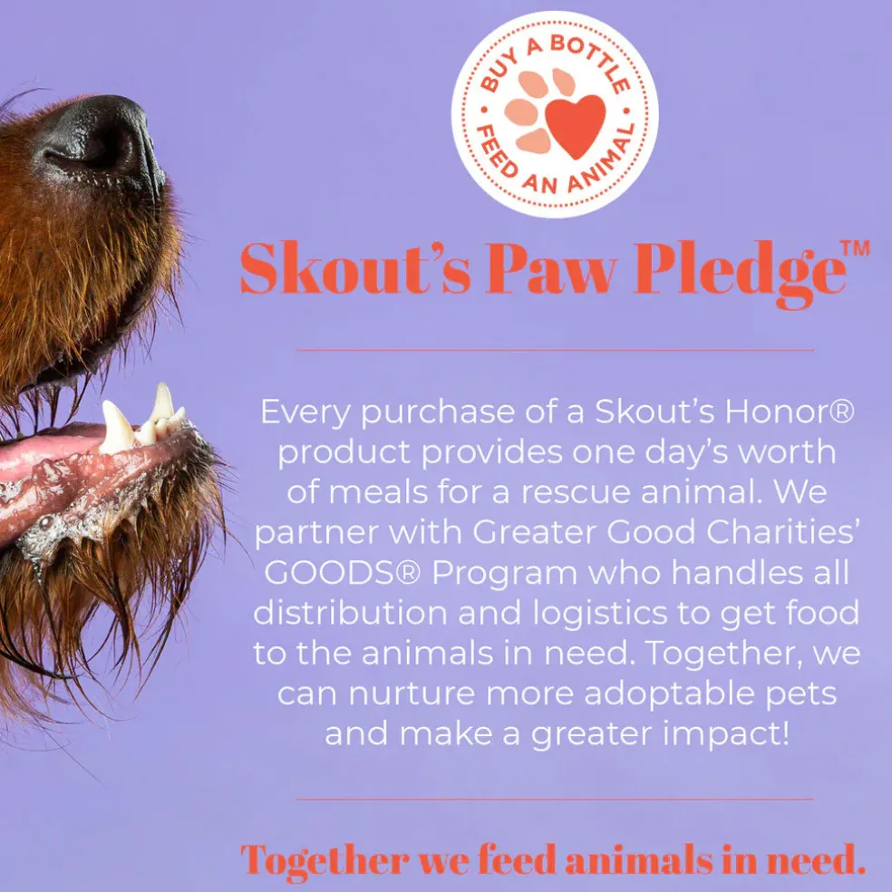 Skout's Honor Peanut Butter & Bacon Oral Gel for Dogs & Cat, 4-oz
