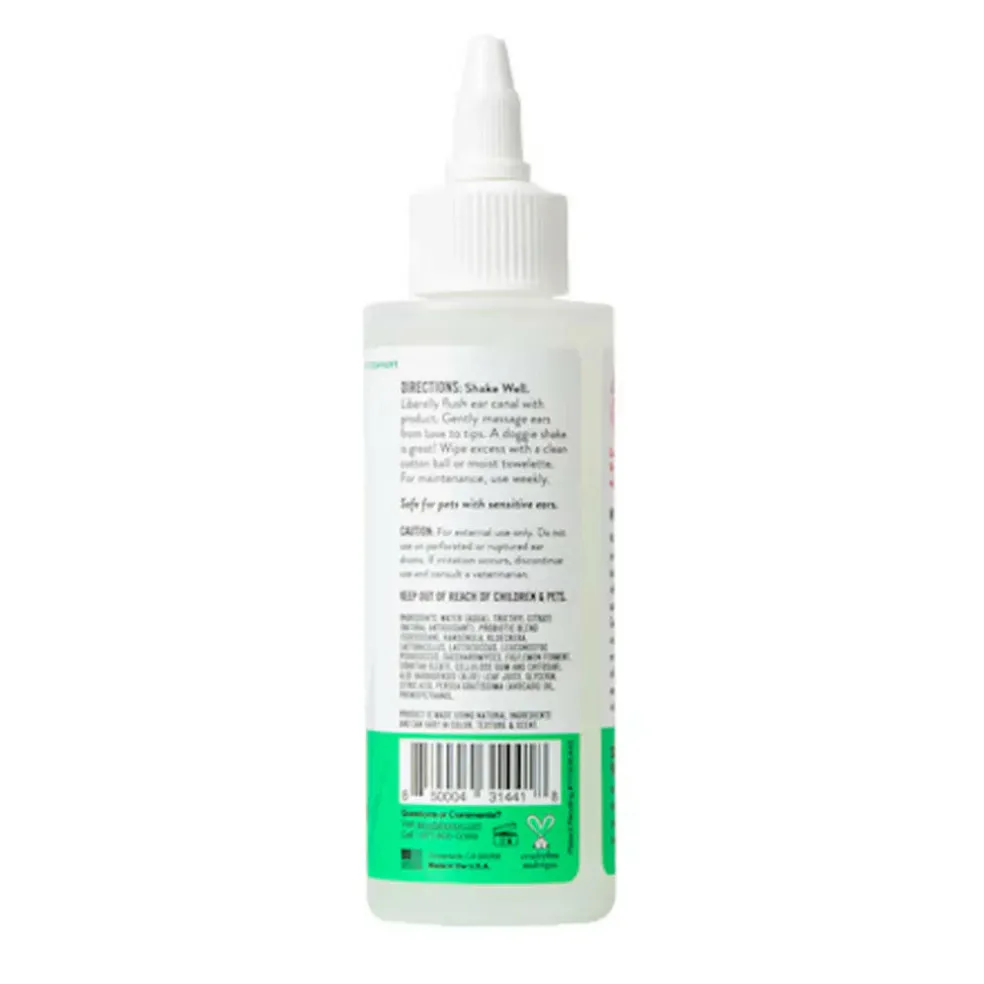 Skout's Honor Probiotic Ear Cleanser for Dogs (4 oz)