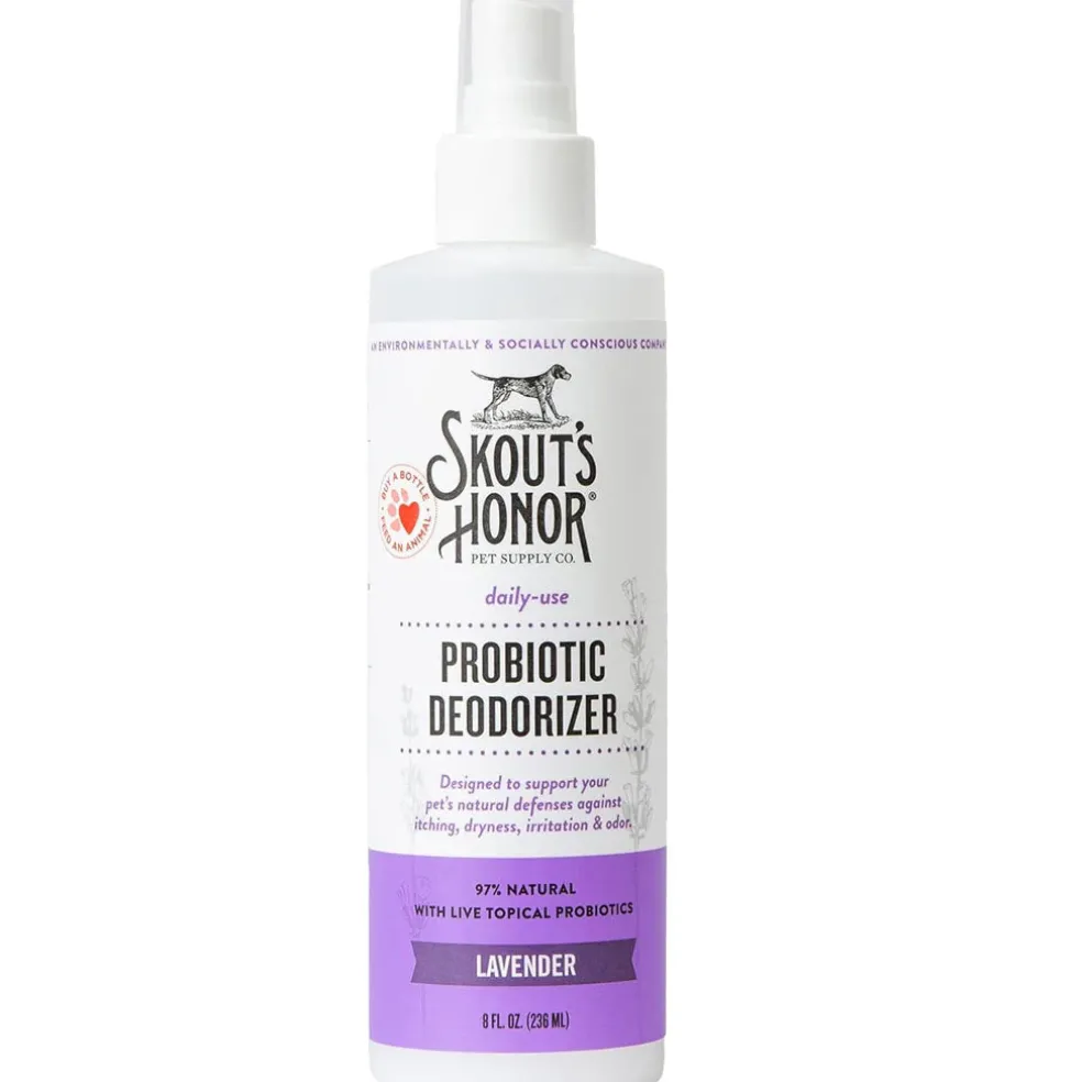 Skout's Honor Probiotic Lavender Dog Deodorizer, 8-oz