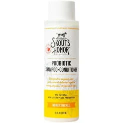 Skout's Honor Probiotic Shampoo & Conditioner for Dogs, Honeysuckle (16 oz)