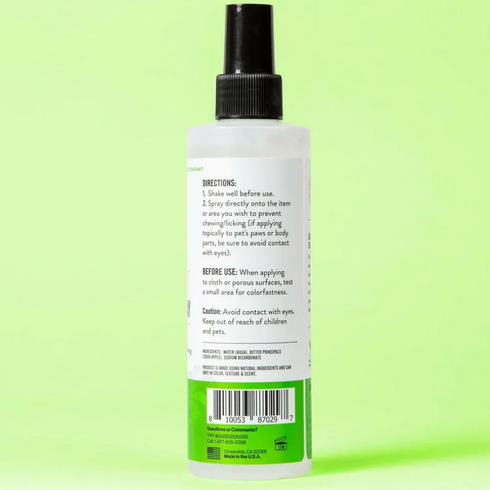 Skout's Honor Super Sour Anti-Chew Spray For Dogs (8 oz)