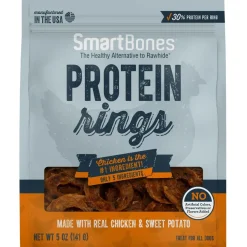 SmartBones Protein Rings Chicken & Sweet Potato Flavor