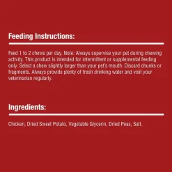 SmartBones Protein Rings Chicken & Sweet Potato Flavor