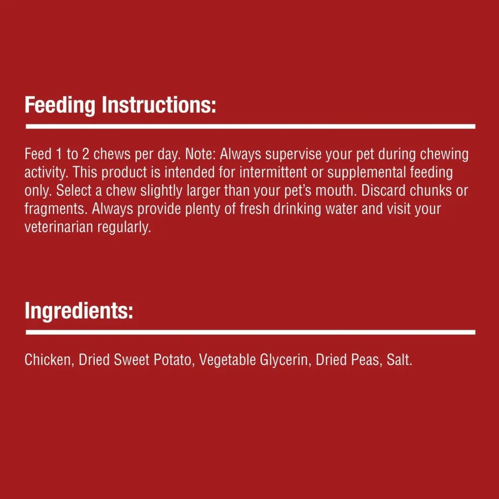 SmartBones Protein Rings Chicken & Sweet Potato Flavor