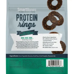 SmartBones Protein Rings Duck, Flax Seed, & Pumpkin
