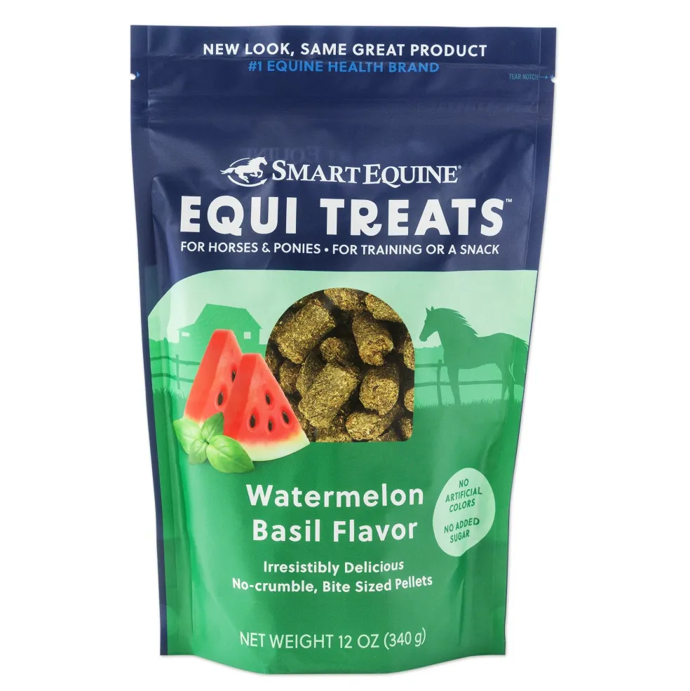 SmartEquine Treats Watermelon Basil Horse Treats