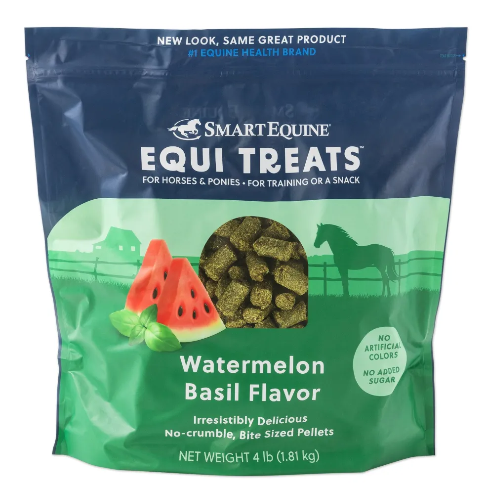 SmartEquine Treats Watermelon Basil Horse Treats