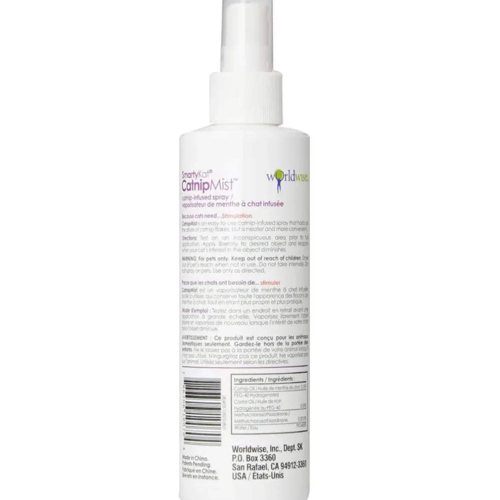 SmartyKat Catnip Mist Catnip-Infused Attractant Spray For Cats (7 oz)