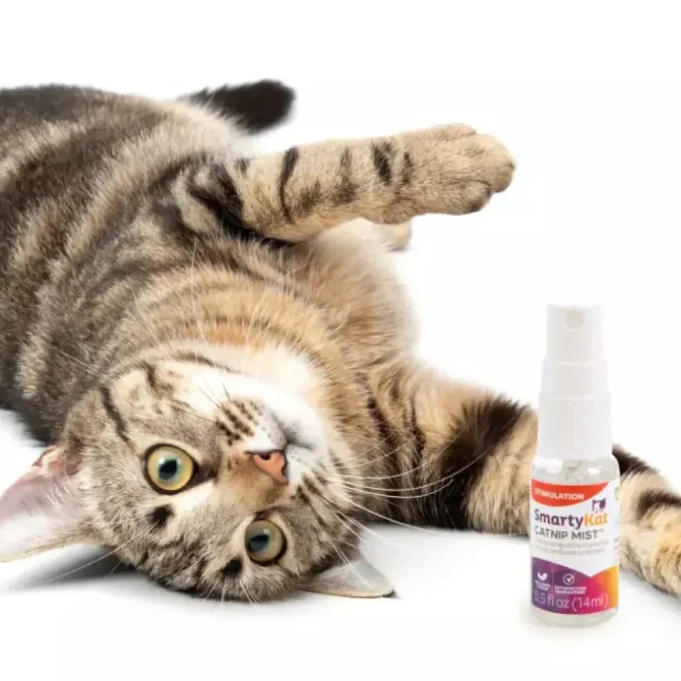 SmartyKat Catnip Mist Catnip-Infused Attractant Spray For Cats (7 oz)